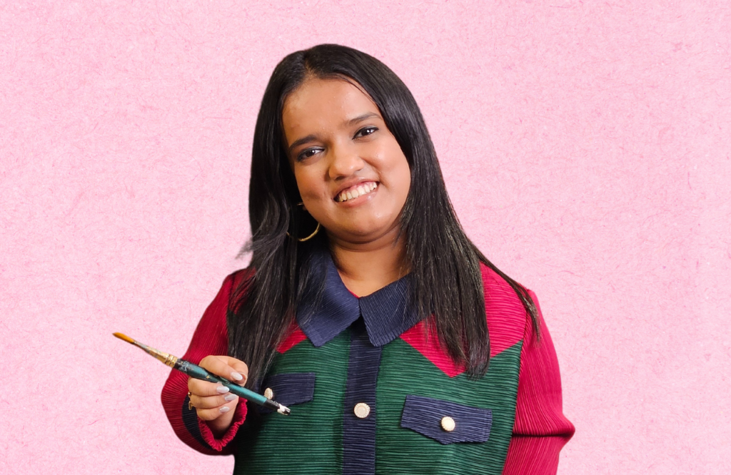 Kaasvi Jain portraying strength and resilience through art on The Ripple Effect Show !